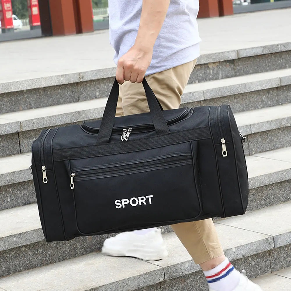Big Capacity Sports Fitness Bag for Men Outdoor Yoga Gym Handbag Messenger Multifunction Travel Training Shoulder Bags