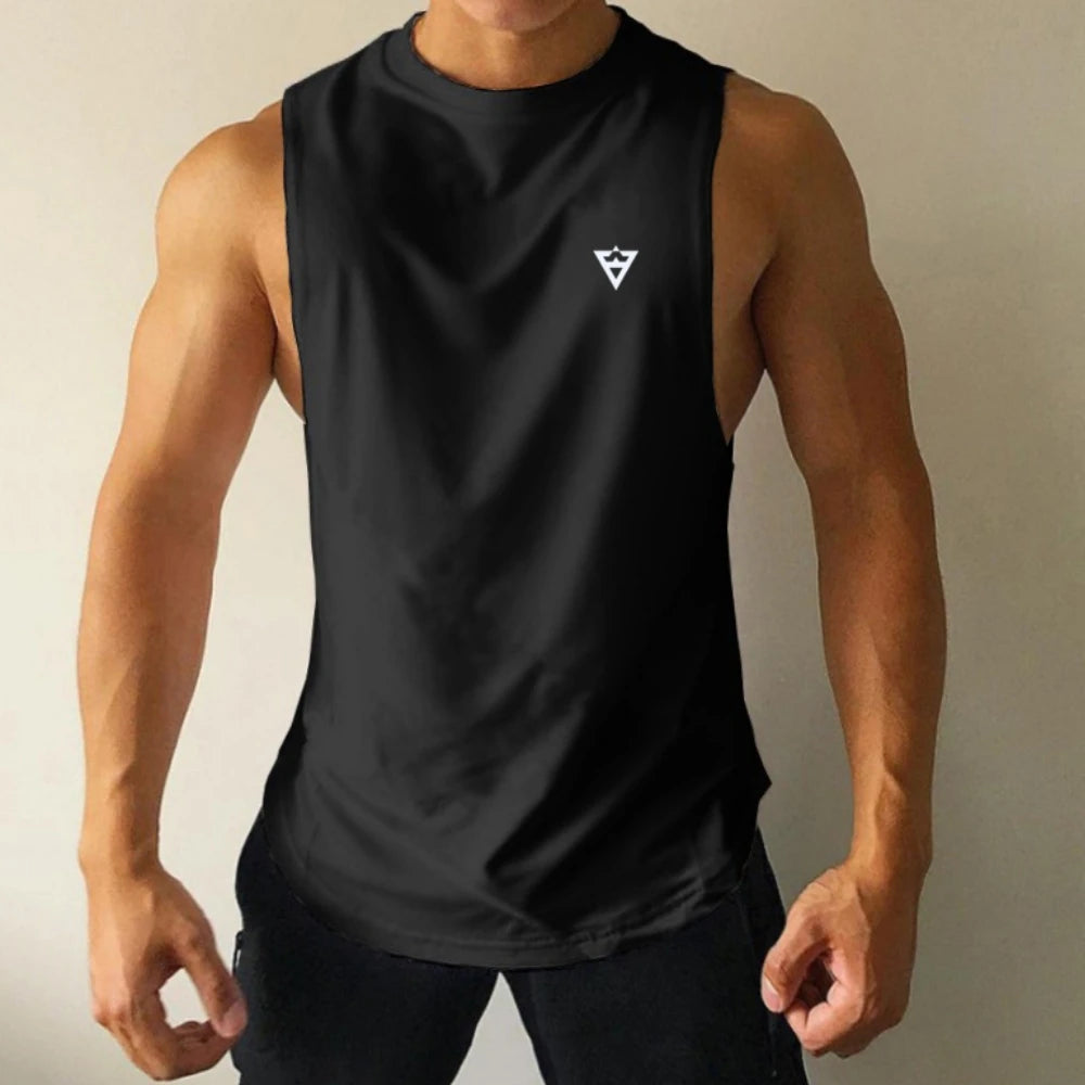 Men’s Solid Color Tank Top