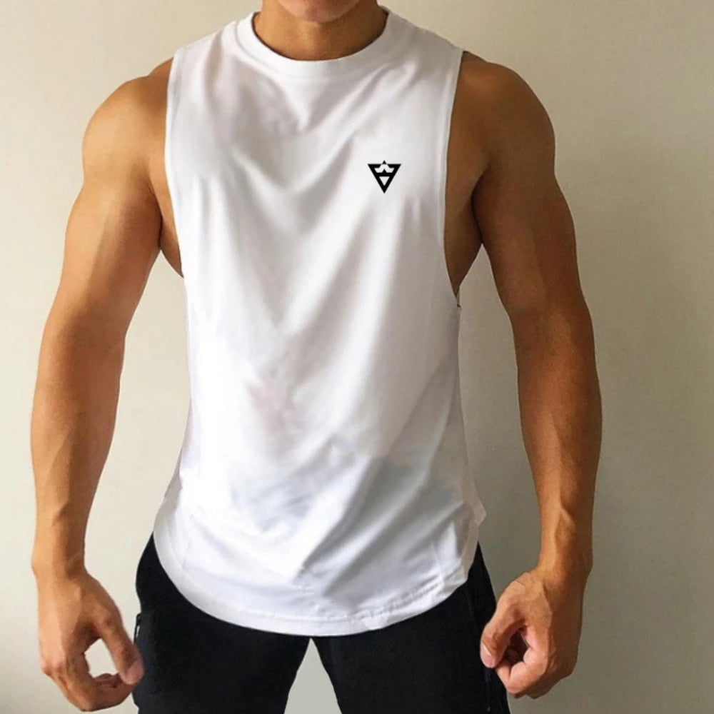 Men’s Solid Color Tank Top