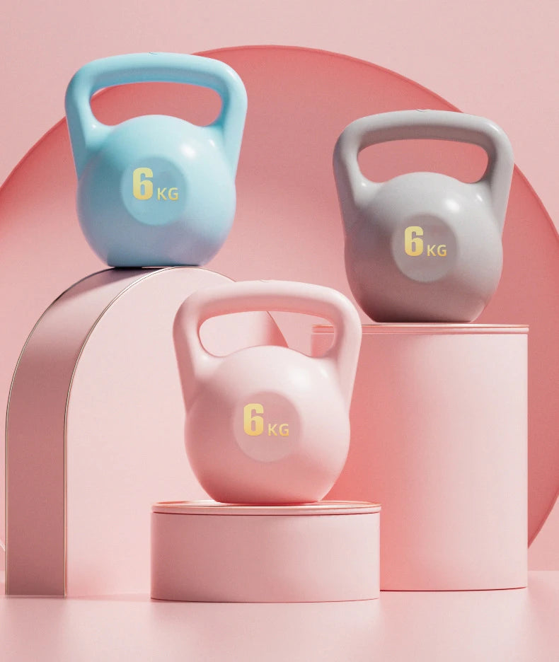 Home Women's 6kg Kettle Bell Soft Kettlebell