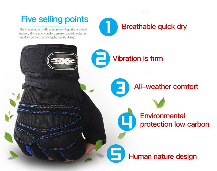 Gym Gloves Fitness Weight Lifting Gloves