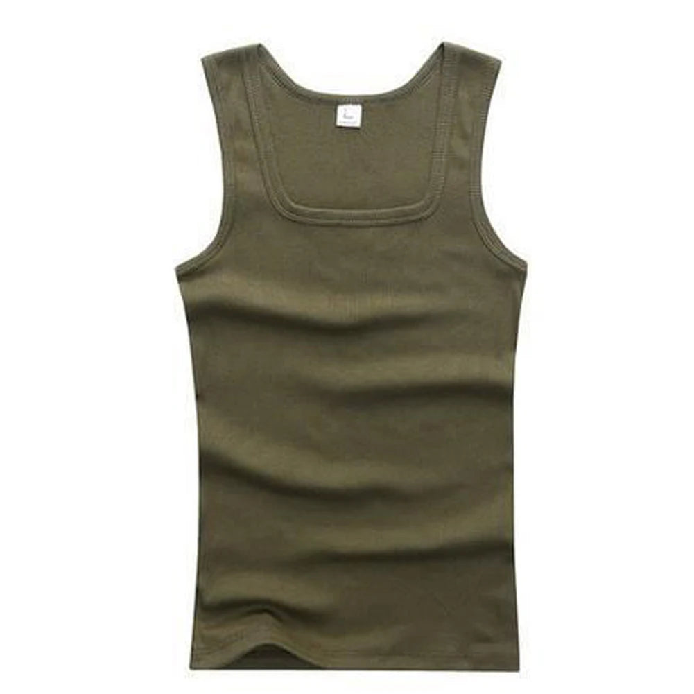 Men’s Oversized Sleeveless Tank Top – 100% Cotton