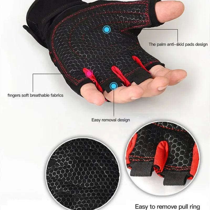 Gym Gloves for Men Women Fitness Weight Lifting