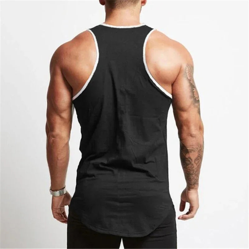 T-Shirts Mens Fitness Running Tank Tops Summer