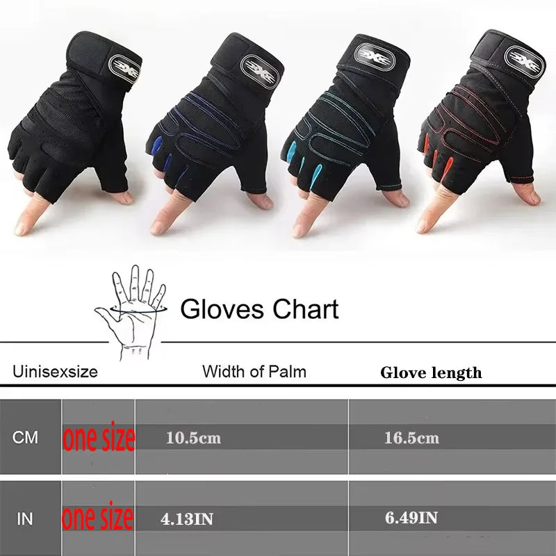 Gym Gloves Fitness Weight Lifting Gloves