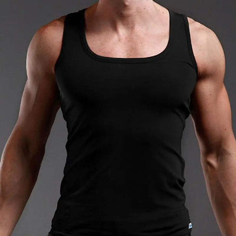 Men’s Oversized Sleeveless Tank Top – 100% Cotton