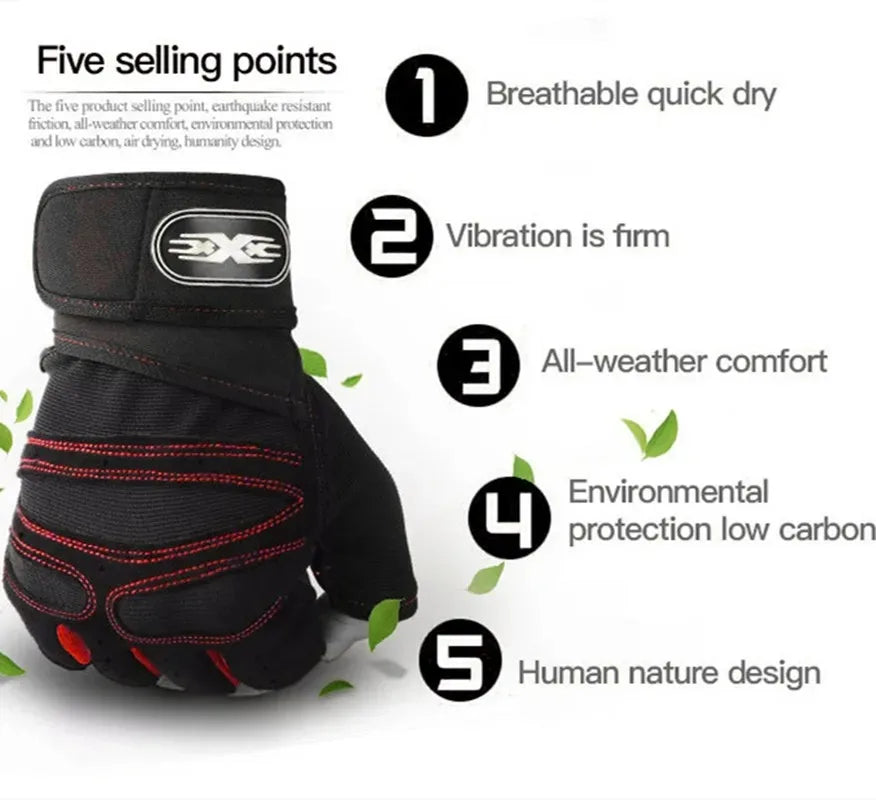 Gym Gloves for Men Women Fitness Weight Lifting