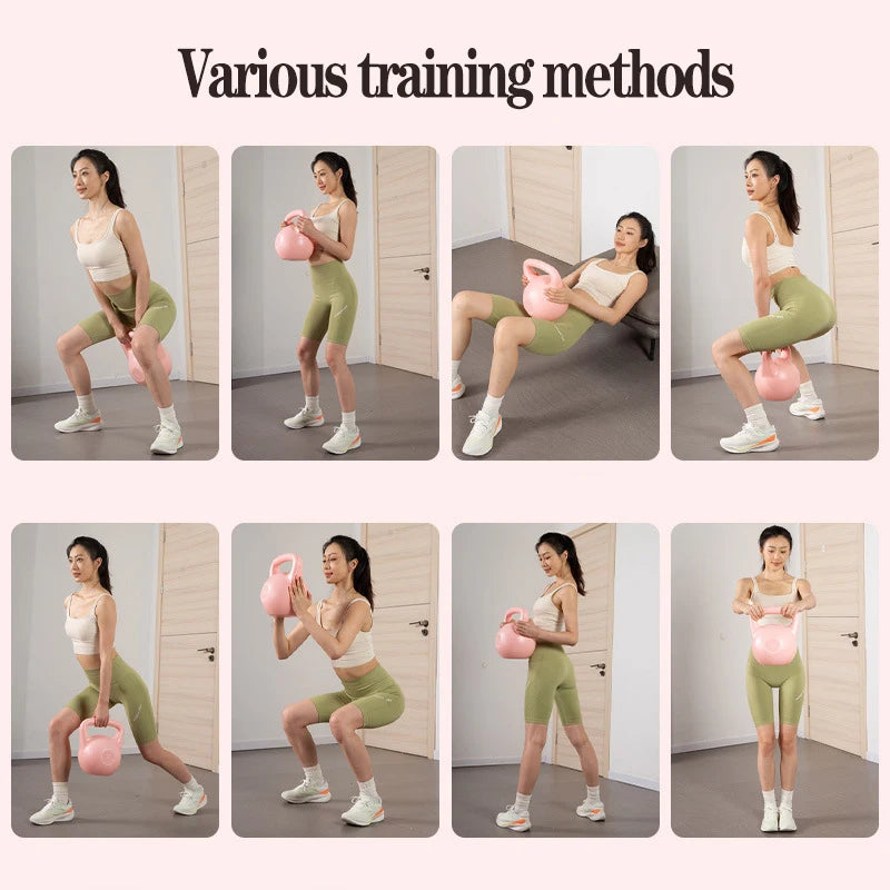 Home Women's 6kg Kettle Bell Soft Kettlebell