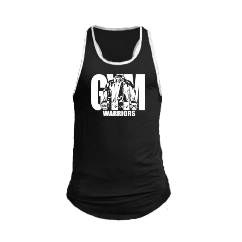 T-Shirts Mens Fitness Running Tank Tops Summer