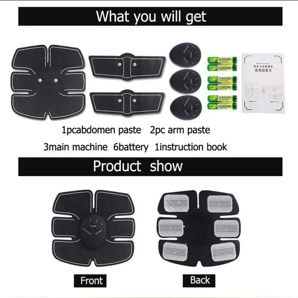 Muscle Stimulator Massager Fitness Abdominal Trainer